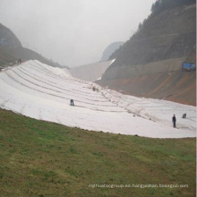 La aguja no tejida perforó el material impermeable del geotextil del poliéster